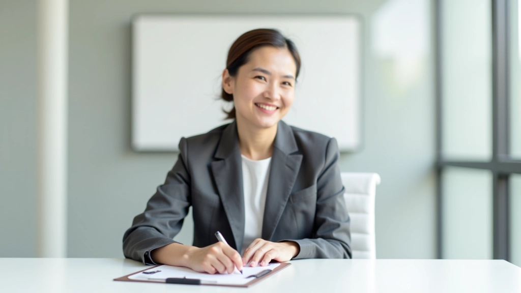 Clear written task delegation checklist with objectives and success criteria outlined